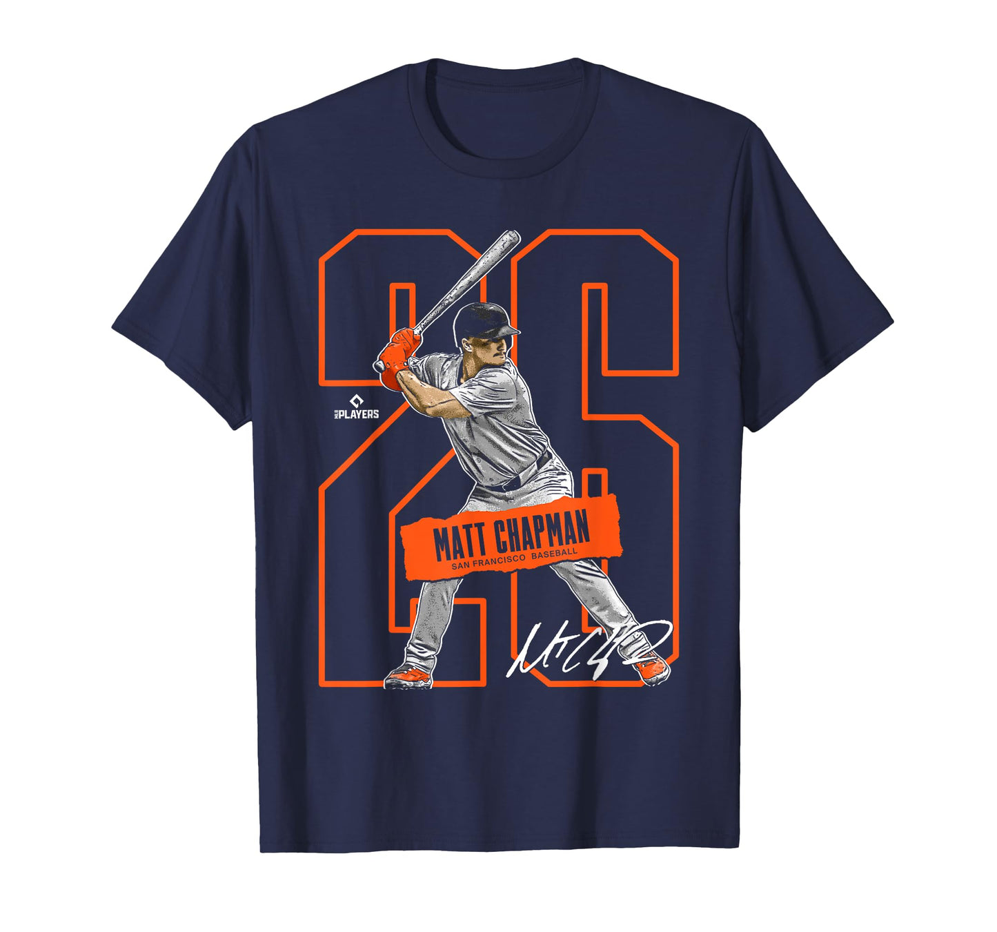 Matt Chapman | San Francisco Baseball Players | MLBMAT302N T-Shirt