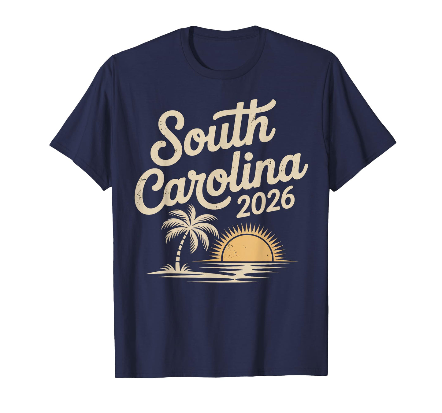 2026 South Carolina Vacation Souvenirs Matching Family Trip T-Shirt