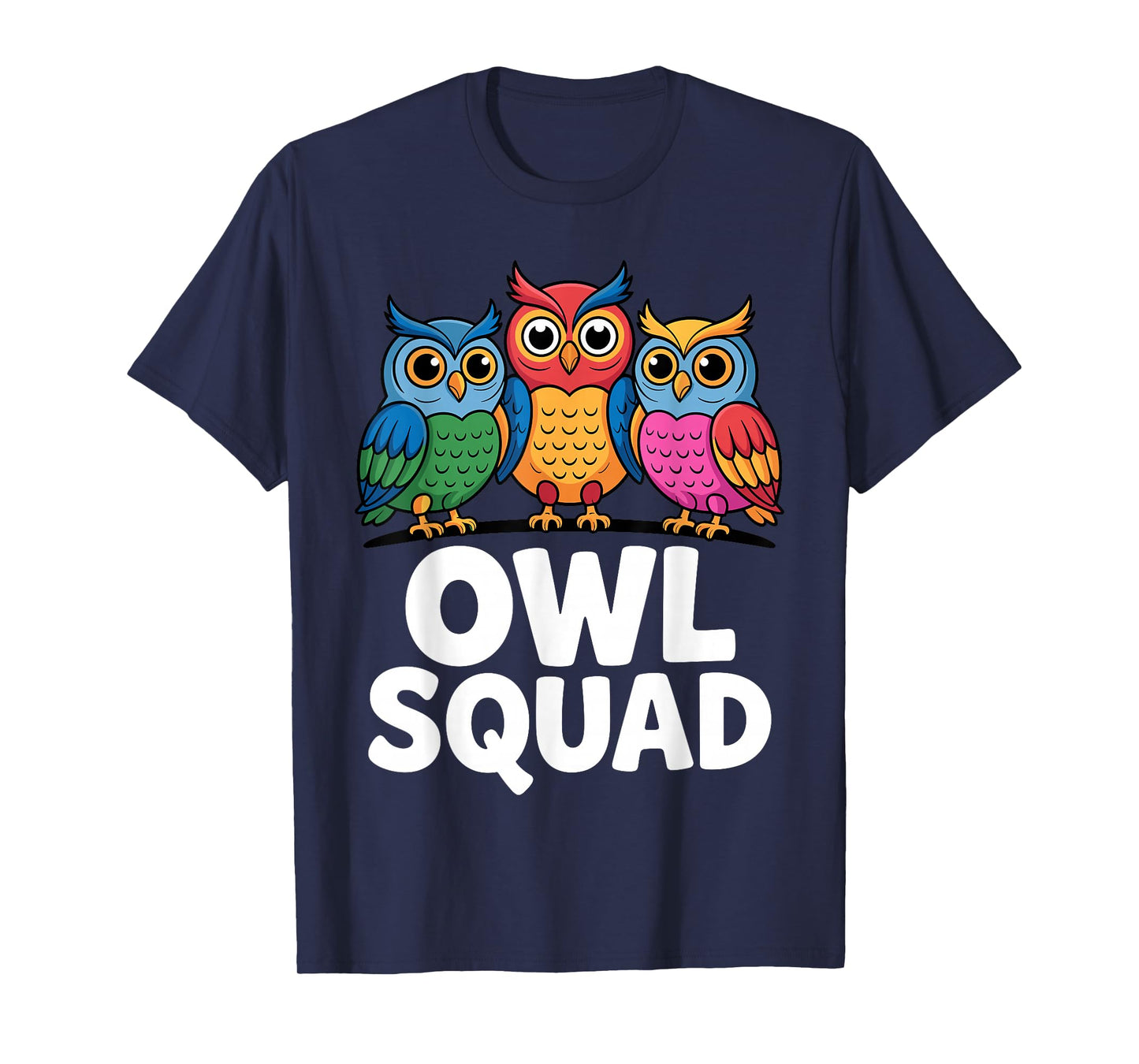 Cool Owl Design for Men Women Kids Bird Animal Owl Lovers T-Shirt