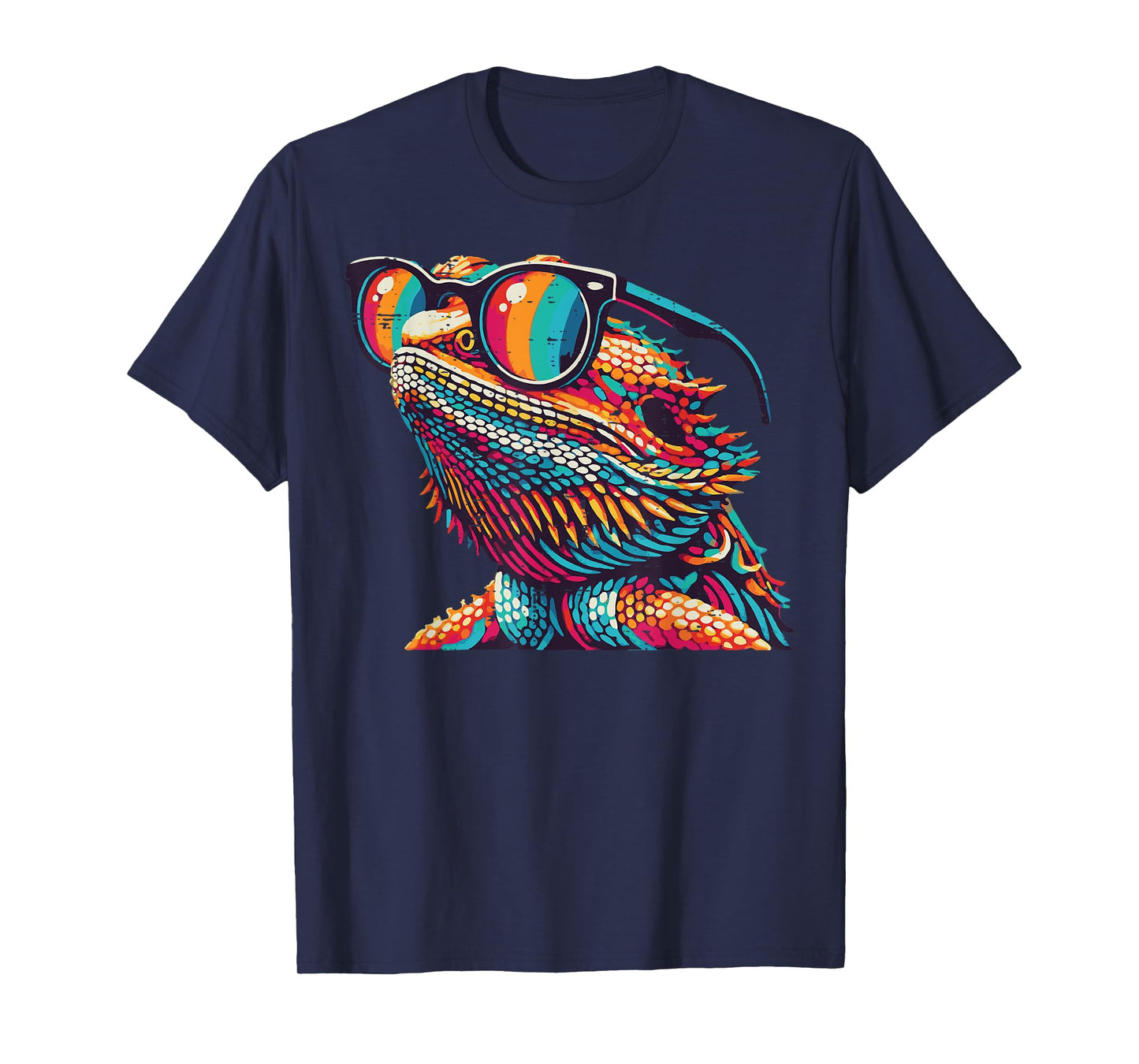 Bearded Dragon Sunglasses Funny Beardie Lizard Women Men Kid T-Shirt