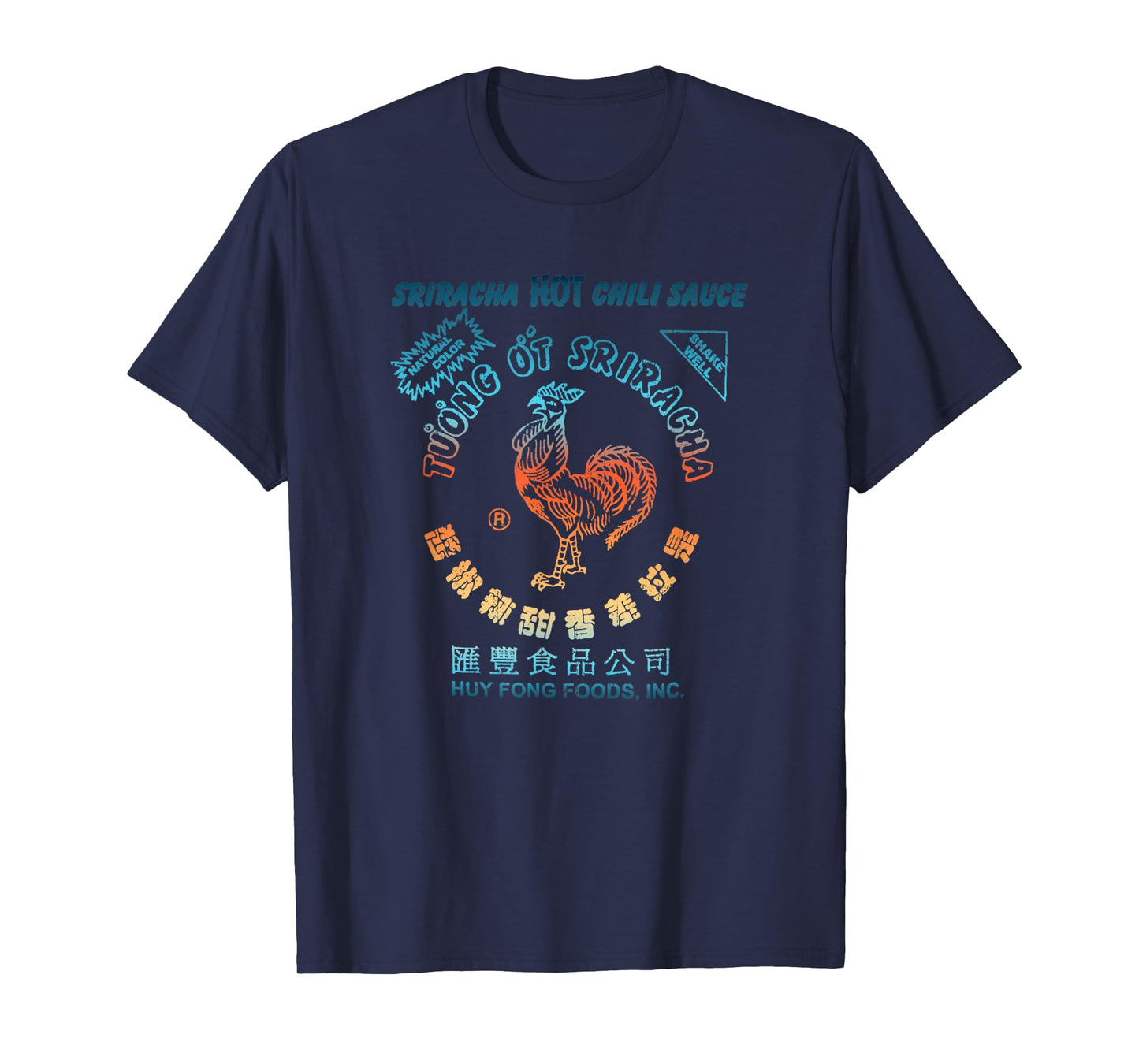 Vintage Funny Sriracha Hot Chili Sauce Gift T-Shirt