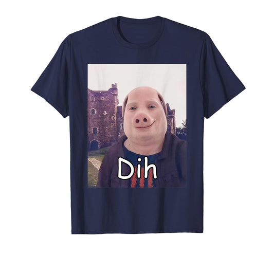 John Pork Meme Dih Funny Memes Internet Memes Brainrot Memes T-Shirt
