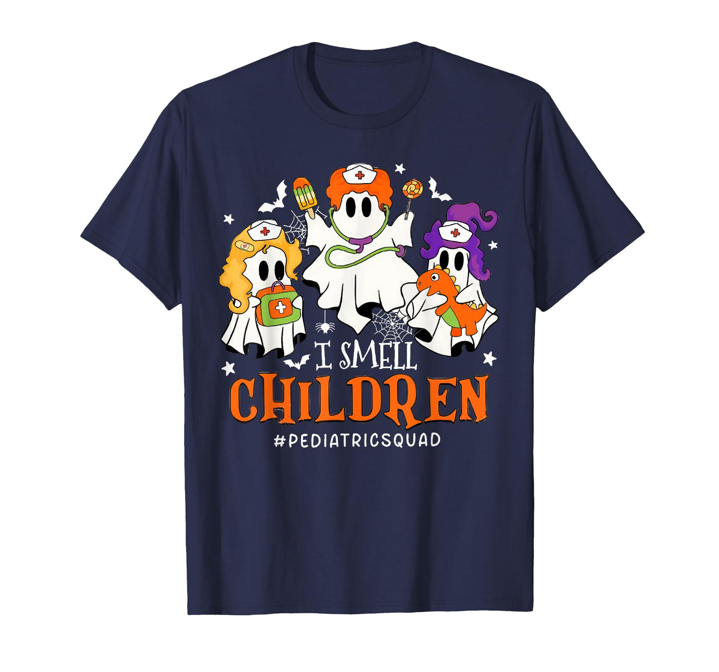 I Smell Children Funny Witch Halloween Pediatrics Nurse T-Shirt