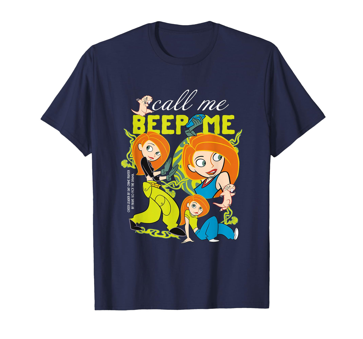 Disney Kim Possible Retro Y2k Style T-Shirt