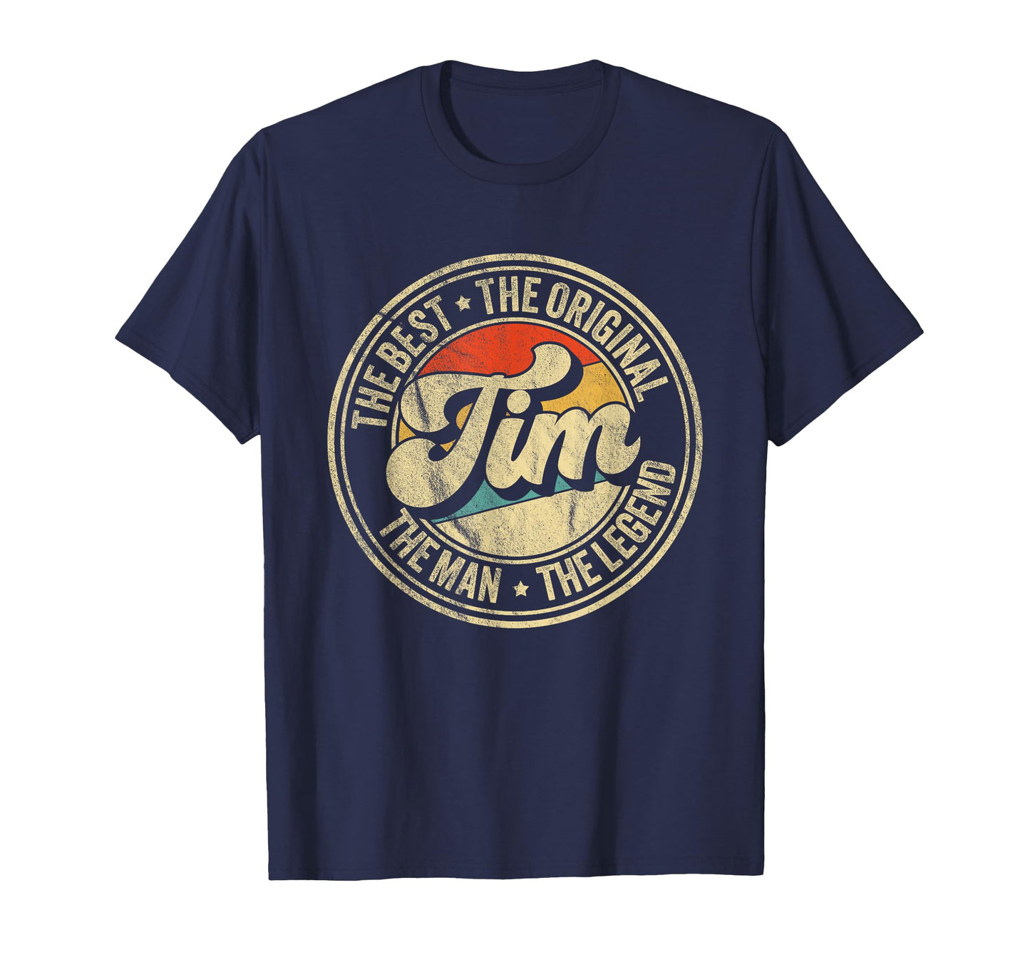 Retro Tim Name Saying For Men Funny Tim T-Shirt