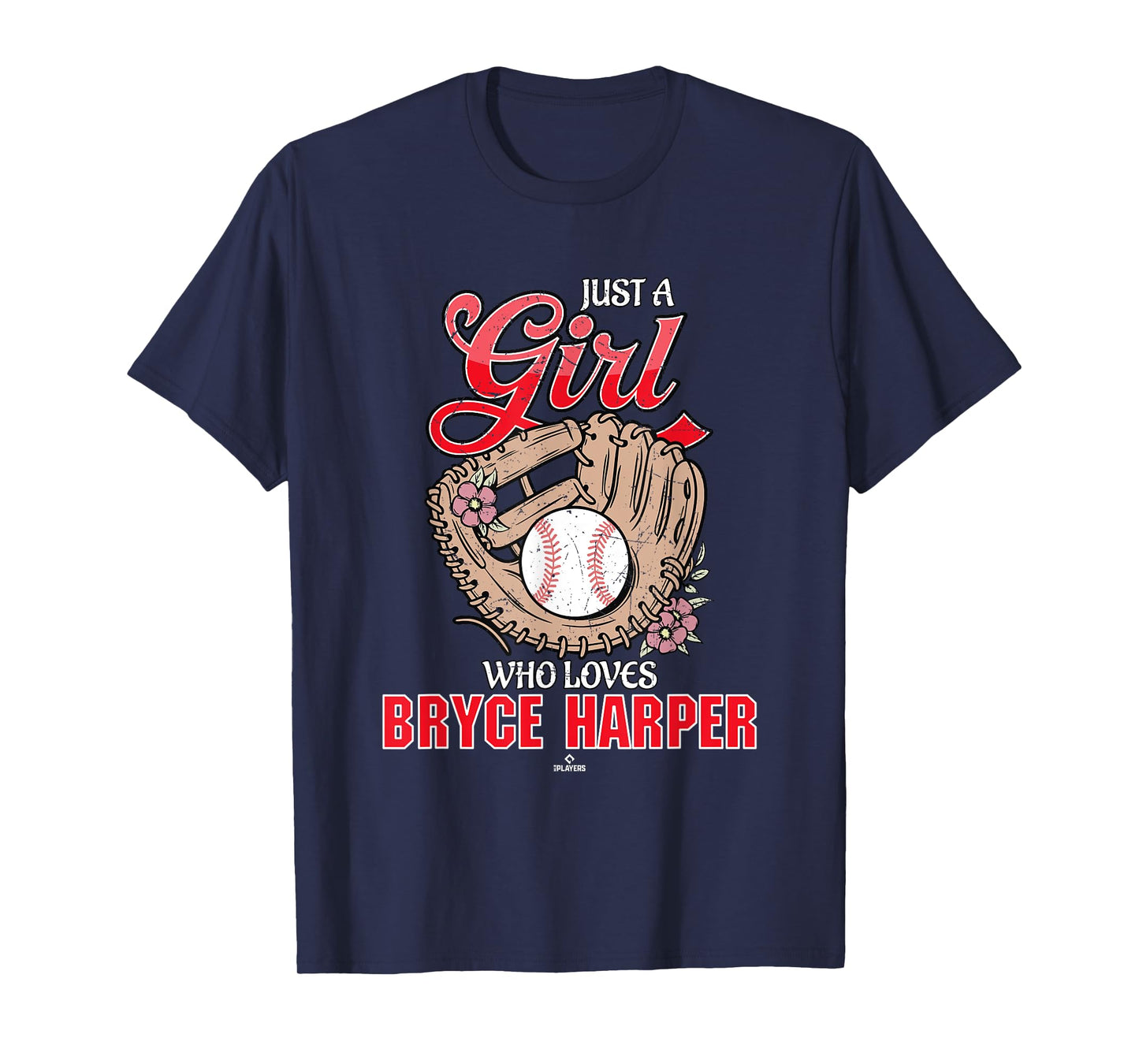 Just a Girl Who Loves Bryce Harper Philadelphia Baseball T-Shirt