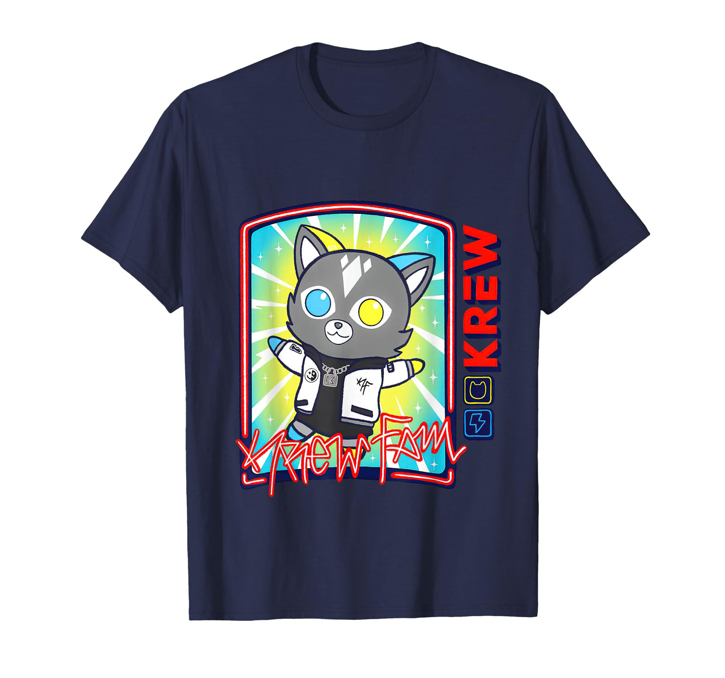 Krew District Game Lovers Boy Girl Kids Graphic T-Shirt