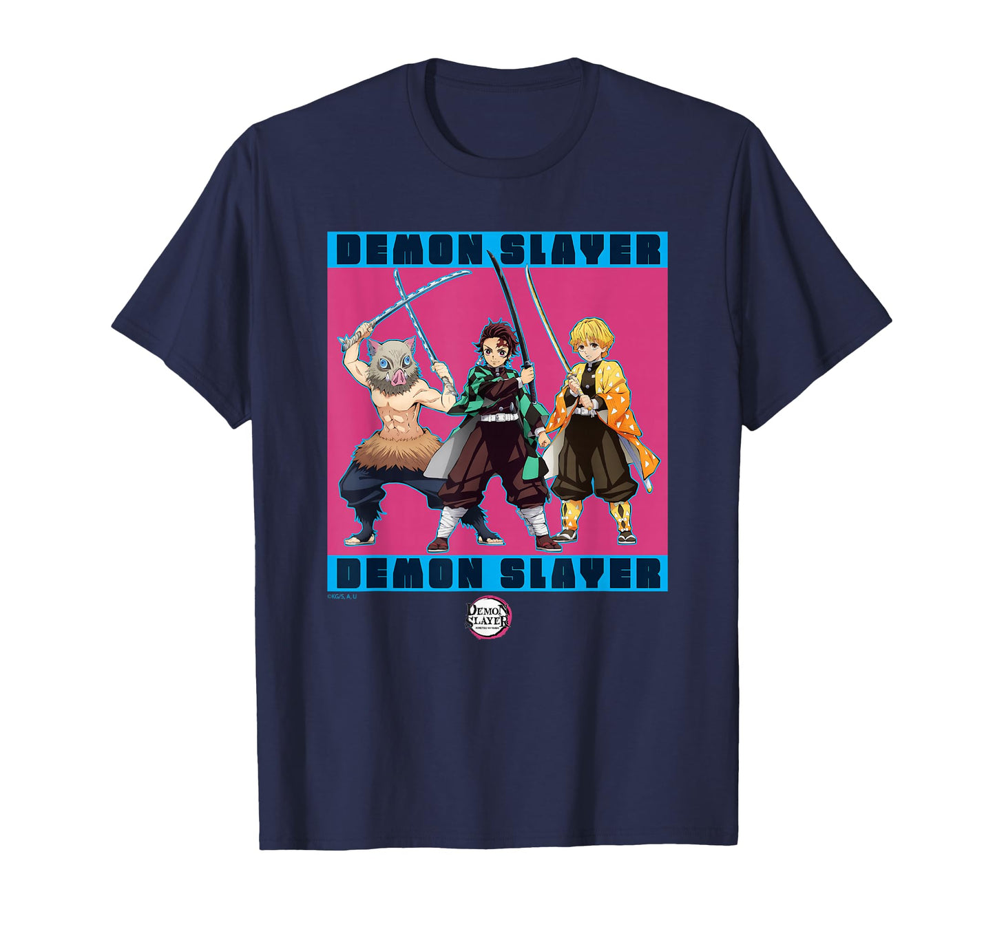 Demon Slayer: Kimetsu no Yaiba Tanjiro Zenitsu Trio Corps T-Shirt