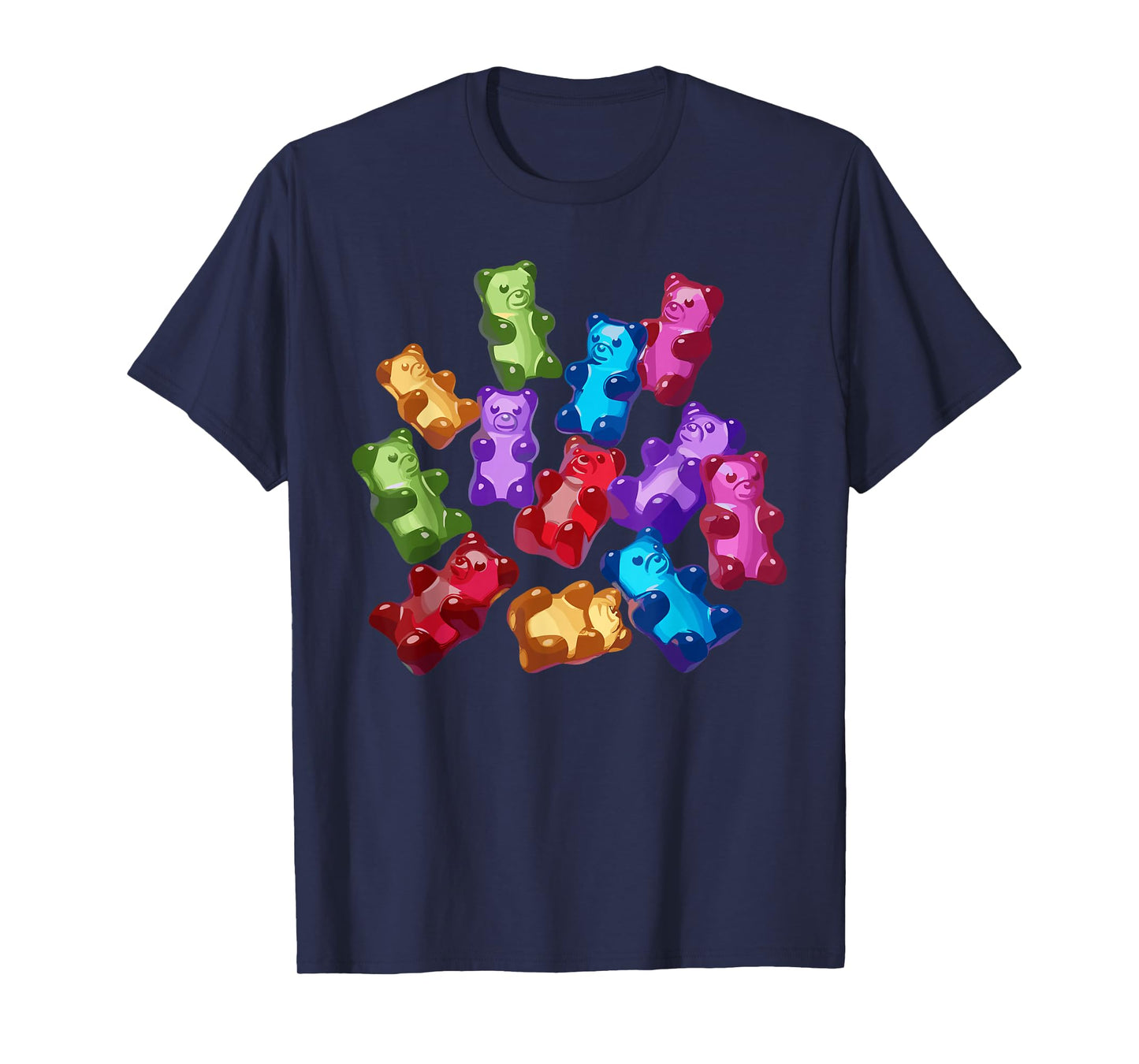 Funny Gummy Bear Design for Men Women Kids Gummy Bear Lover T-Shirt