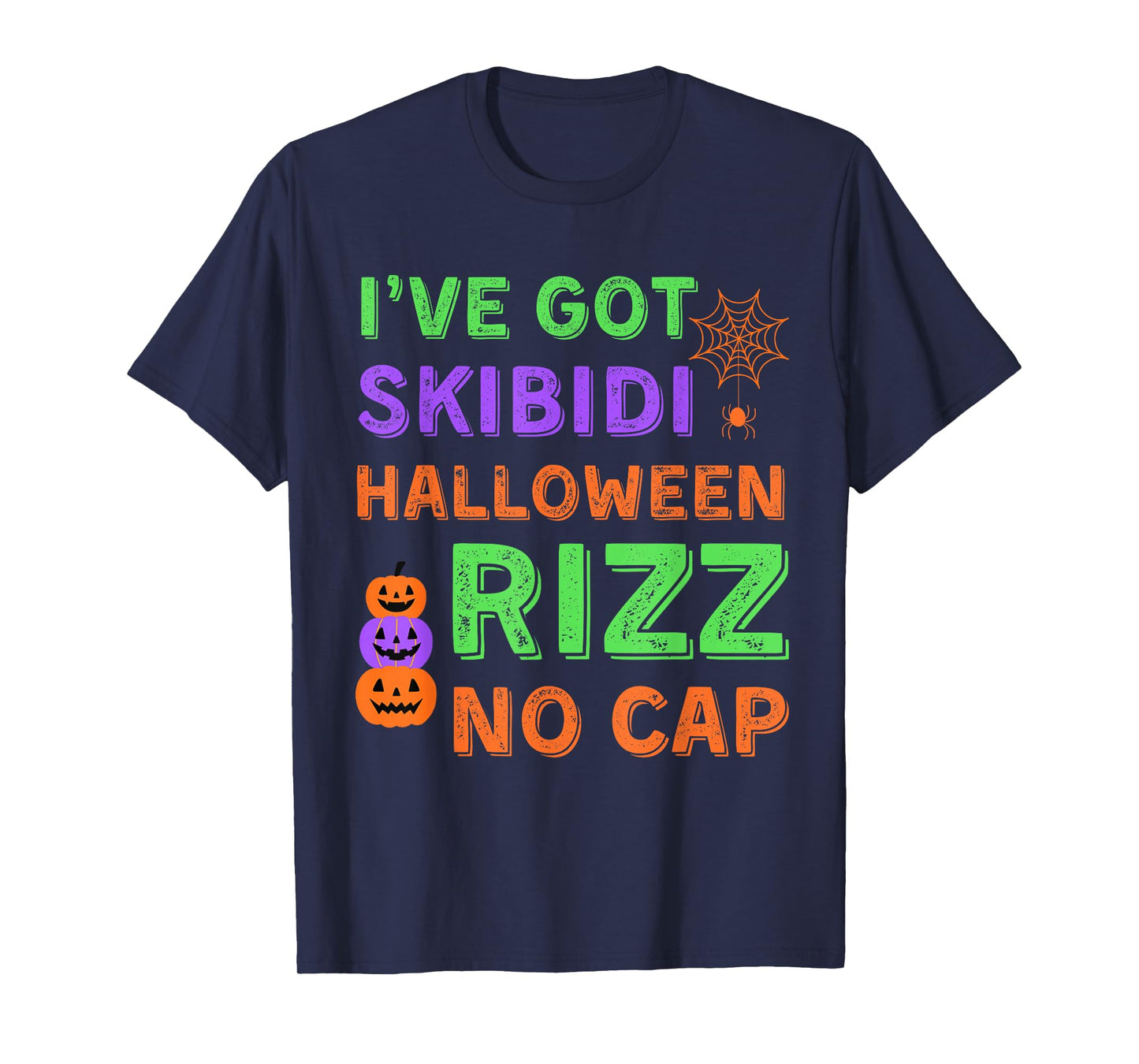 Skibidi Halloween Rizz - Funny Halloween Rizz Shirt T-Shirt