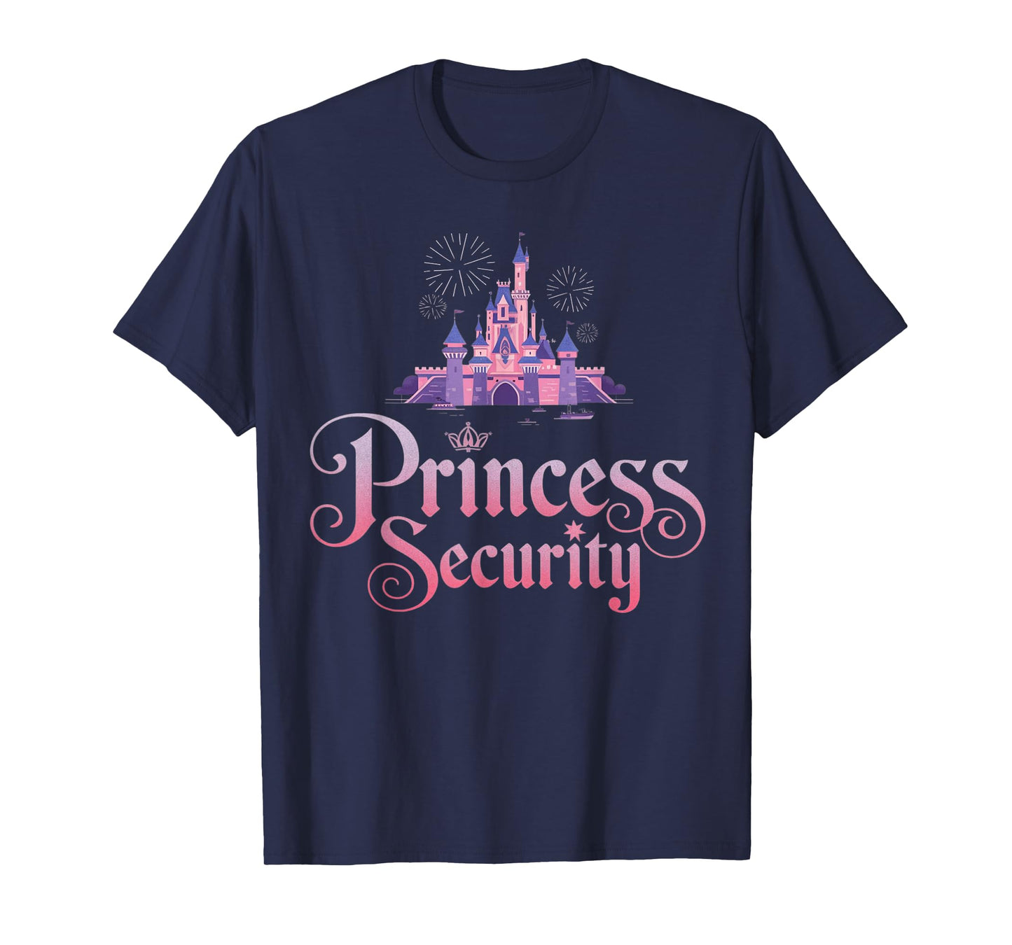 Princess Security Costume Cute Princess Girls Birthday T-Shirt