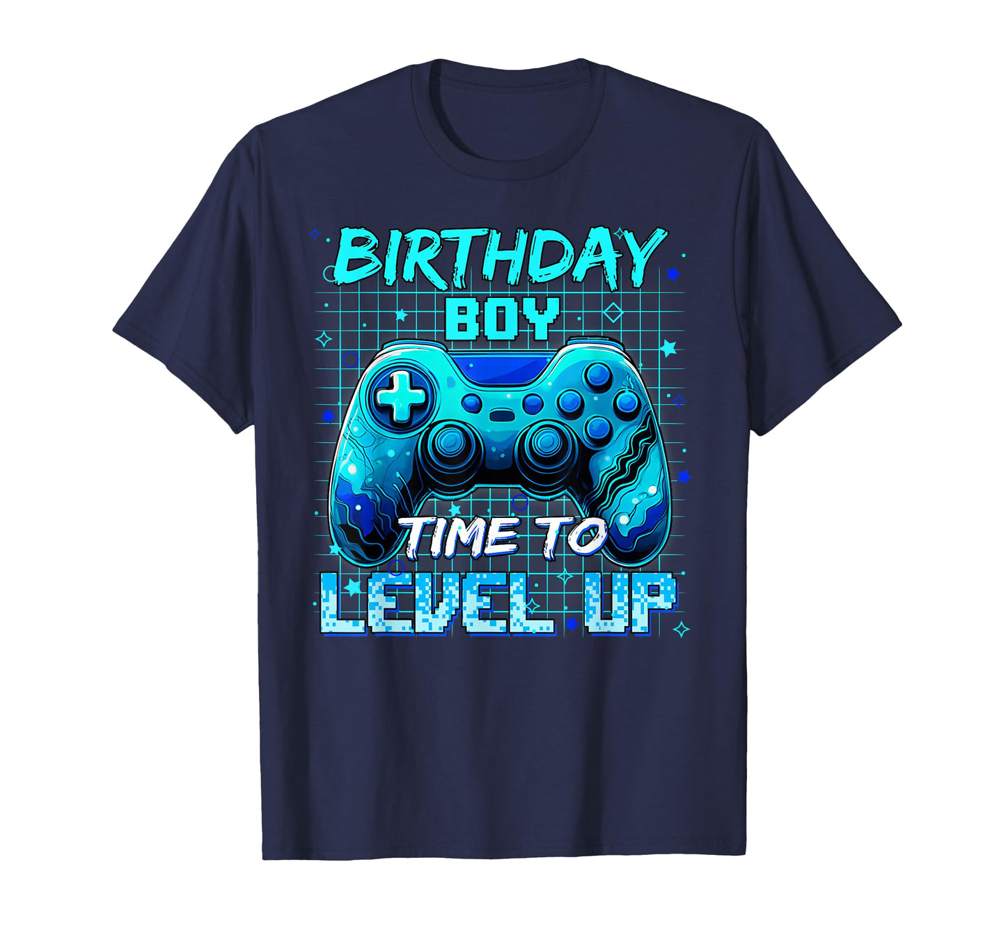 Birthday Boy Time to Level Up Video Game Family Matching T-Shirt
