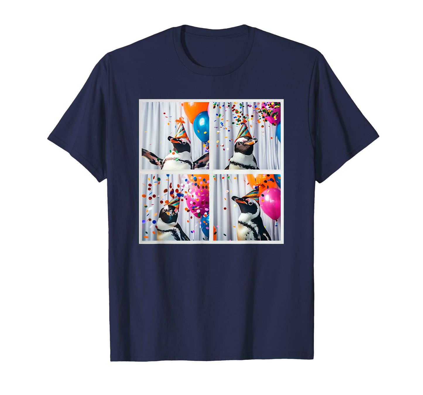 Birthday Celebration Zoo Penguin T-Shirt