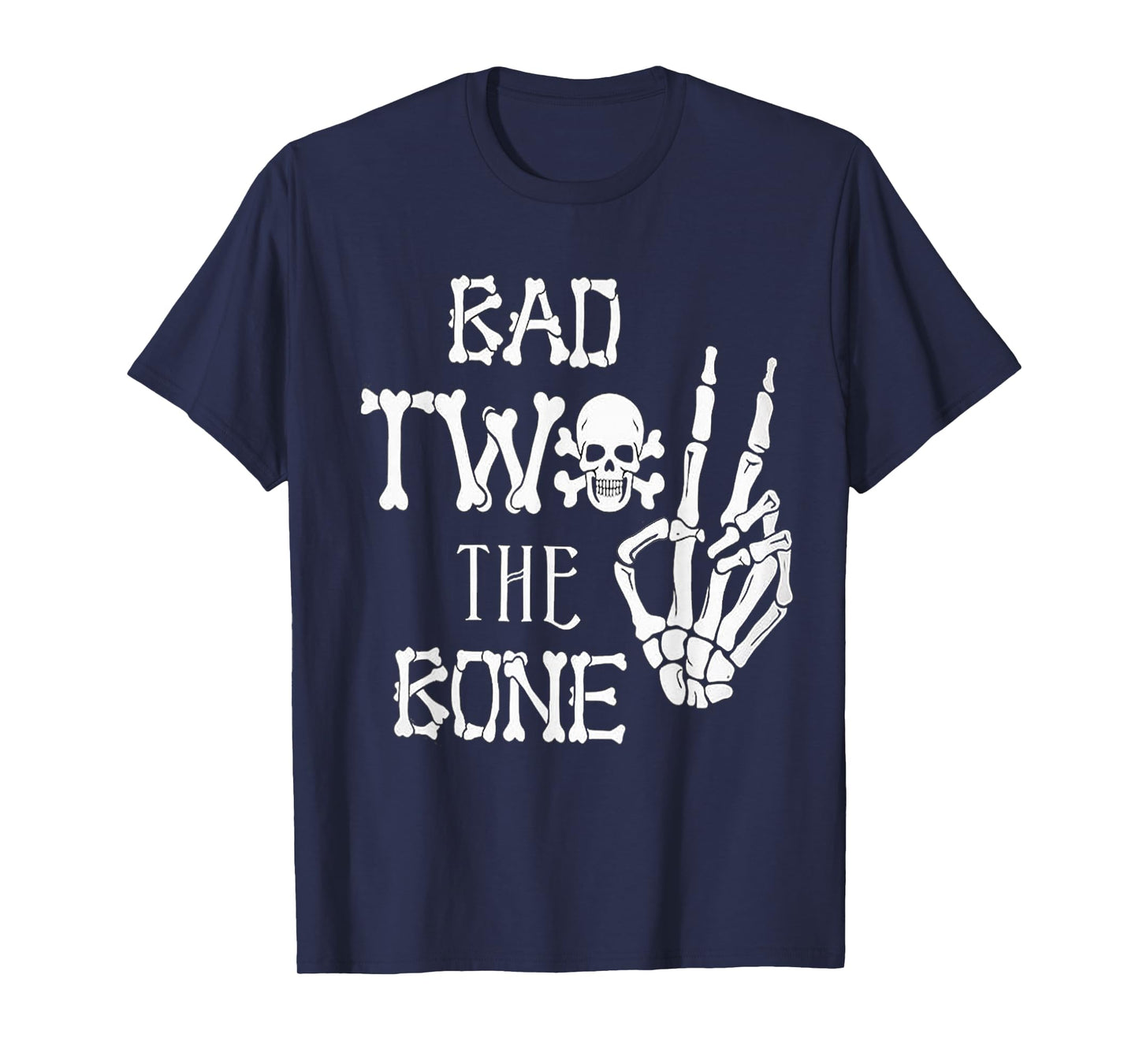 Bad Two the Bone Birthday 2 Years Old Birthday T-Shirt