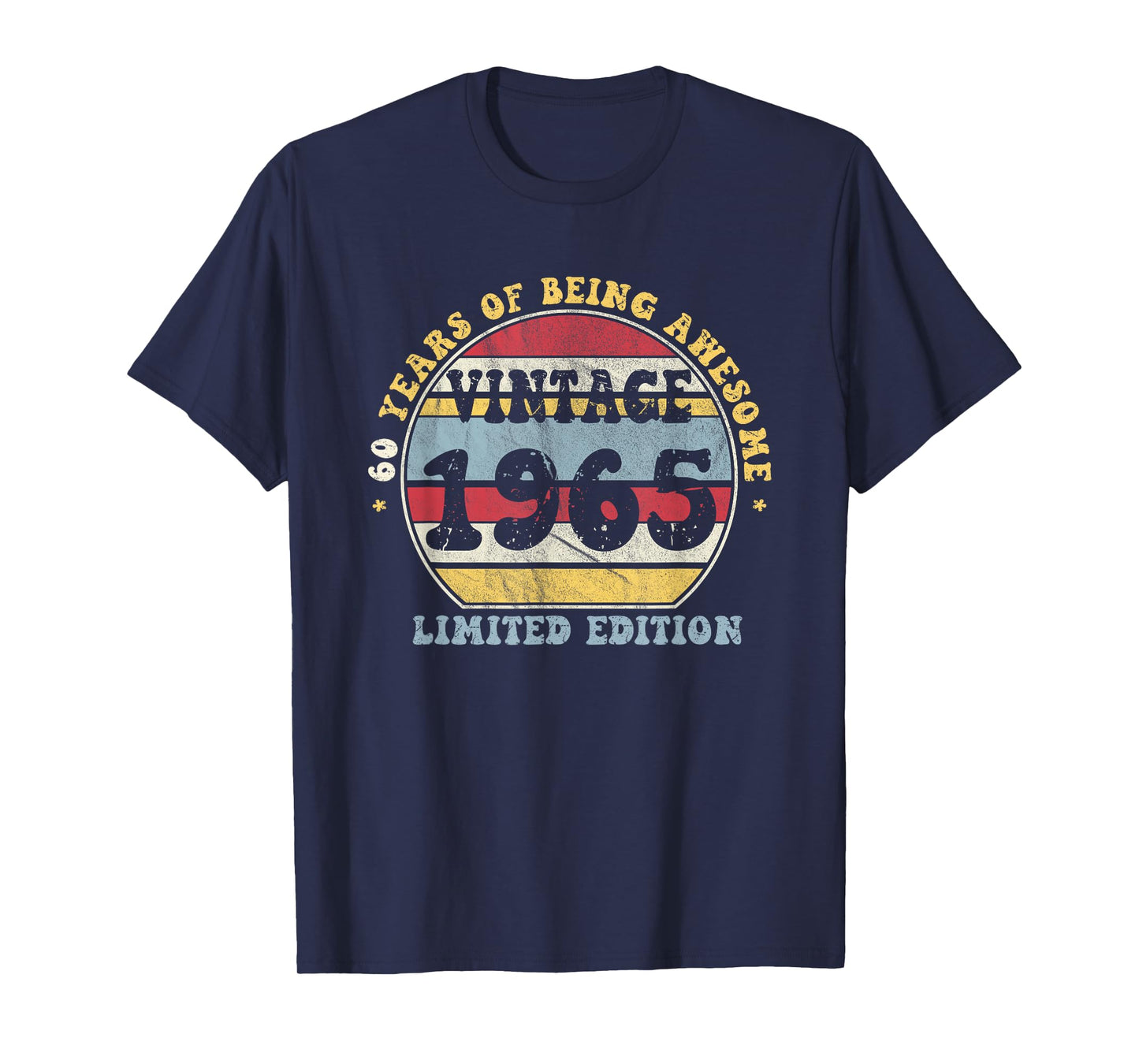 Est 1965 Limited Edition 60-Year-Old Vintage 60th Birthday T-Shirt