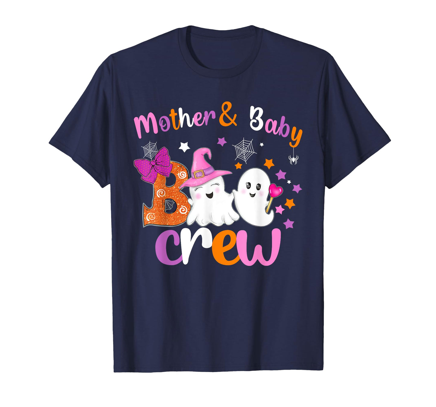 Mother & baby Boo Crew Halloween matching shirts Halloween T-Shirt