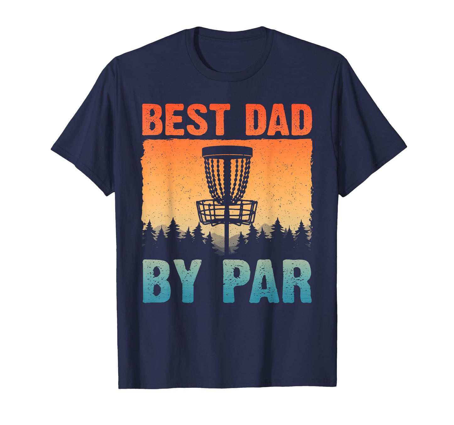Funny Disc Golf Art For Men Dad Disc Golf Player Disc Golfer T-Shirt