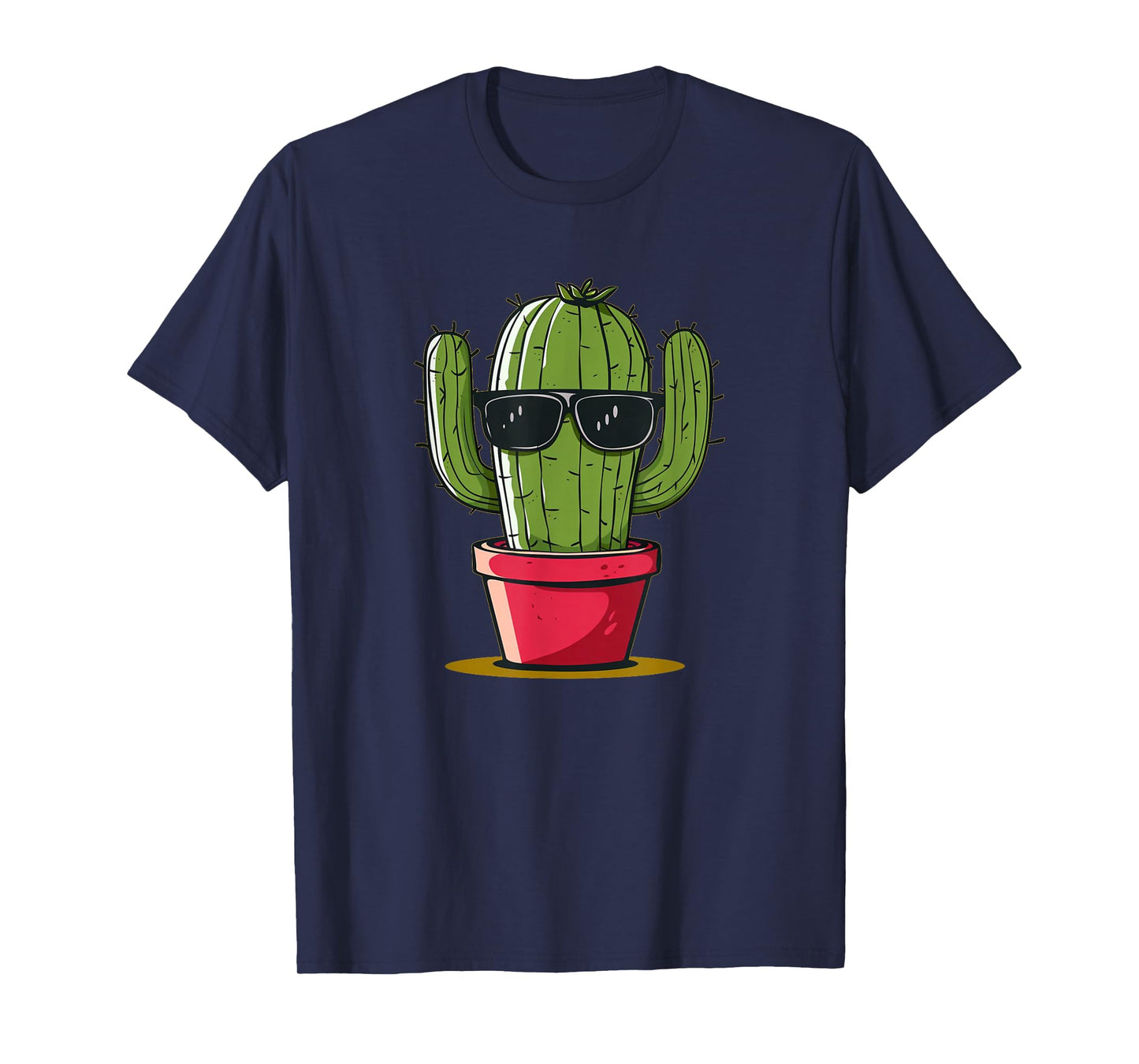 Awesome Sunglasses Cactus for Man and Woman T-Shirt