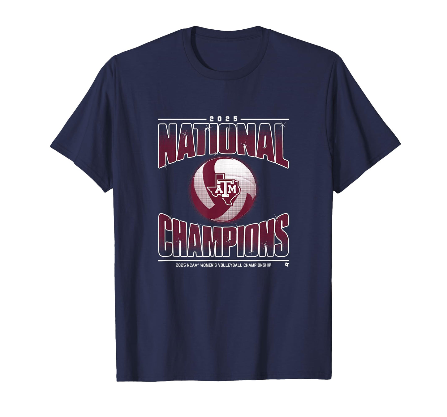 Texas A&M Women's Volleyball - 2025 NCAA Champions T-Shirt