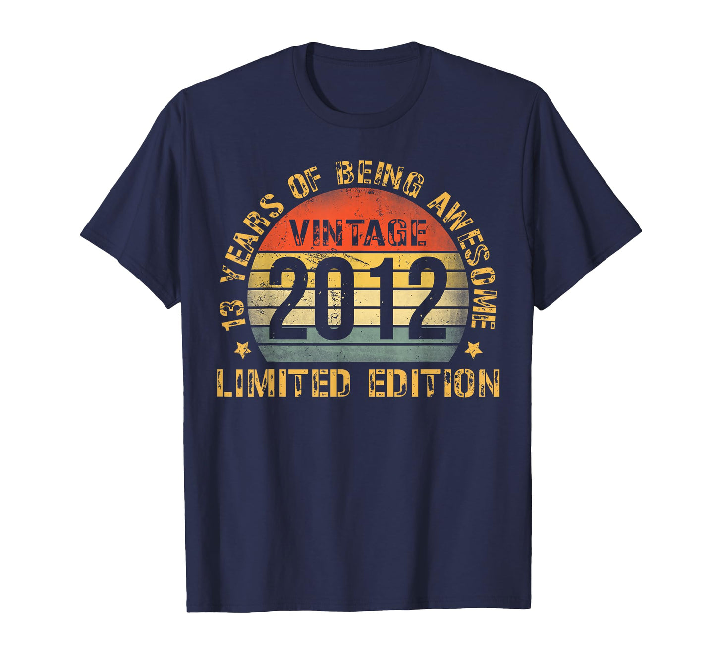 13 Year Old BDay Decorations Son Boy 13yr 2012 13th Birthday T-Shirt
