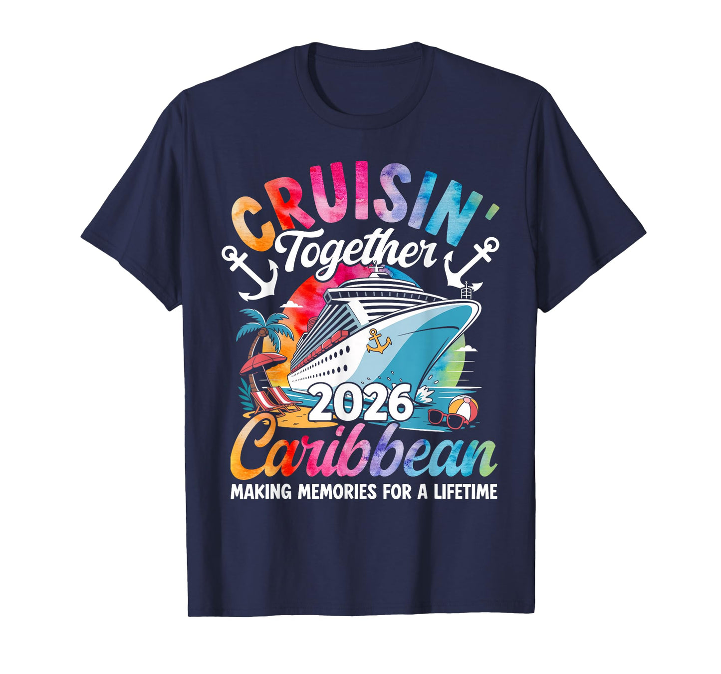 Caribbean Cruise Family Vacation 2026 Cruisin’ Together T-Shirt