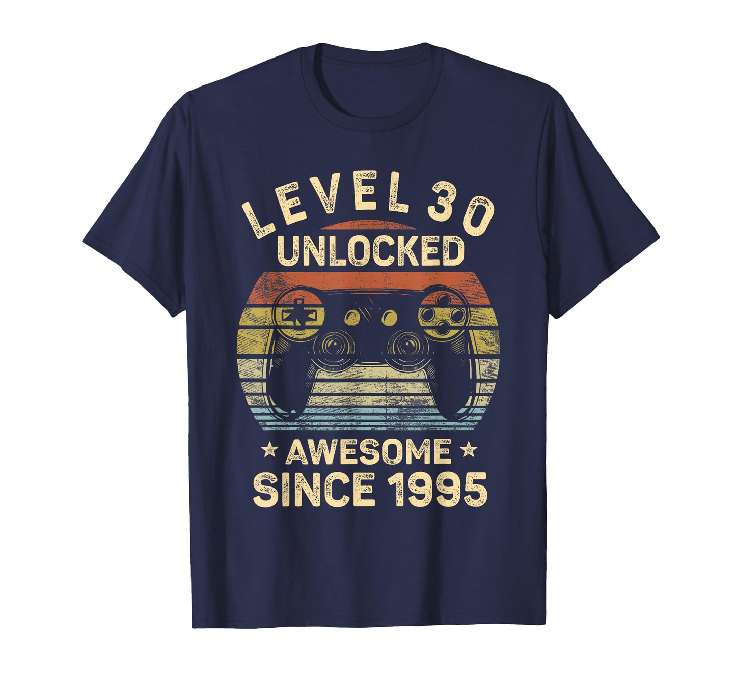 Level 30 Unlocked 30th Birthday 30 Year Old Gifts Gamer Bday T-Shirt