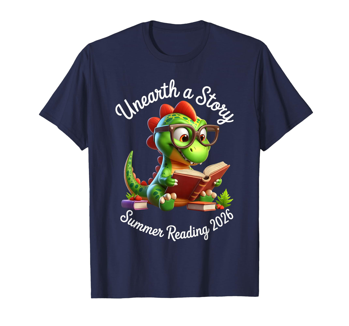 Unearth a Story Summer Reading 2026 Men Women Kids T-Shirt