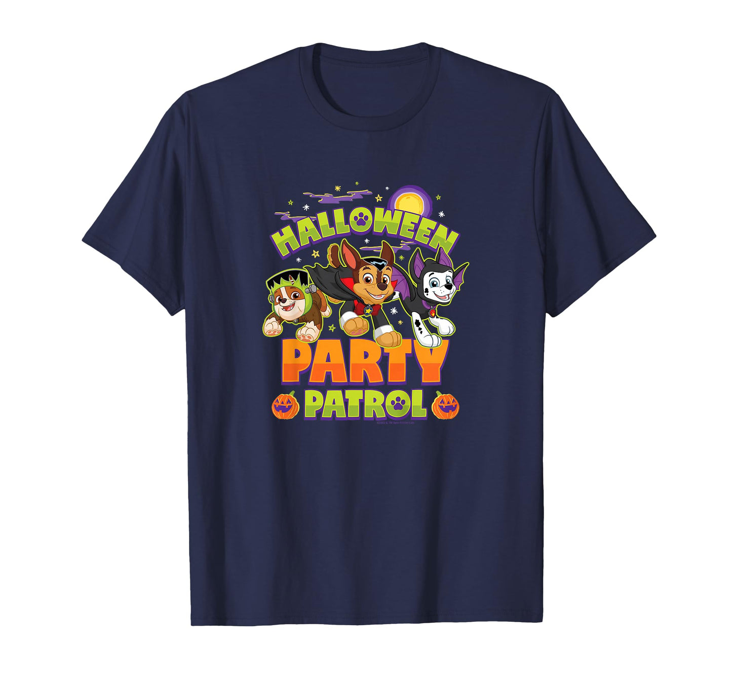 Kids Paw Patrol Series - Halloween Party Patrol T-Shirt