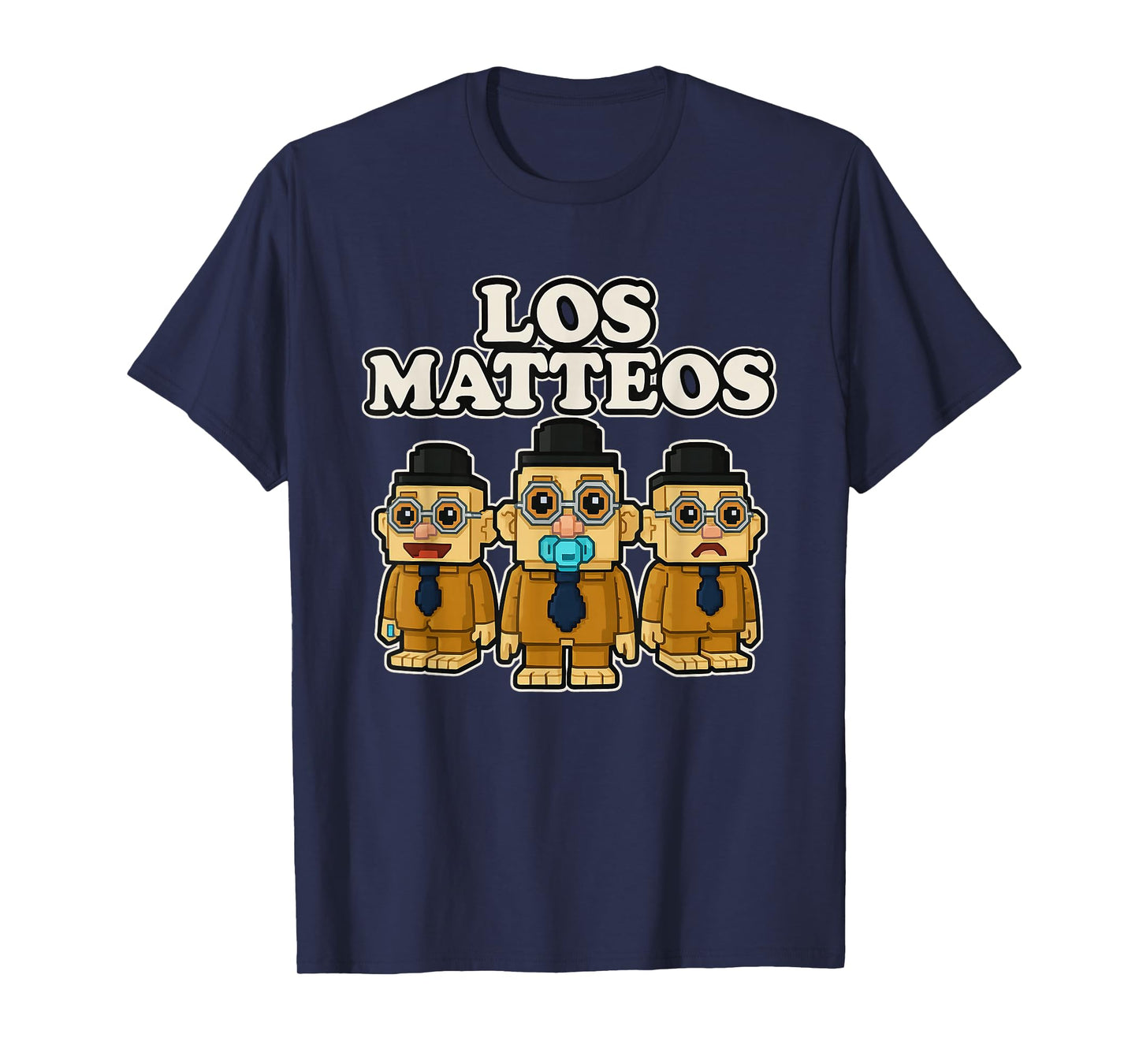 Los Matteos - Funny Mateo Italian Brainrot Kids Gaming Meme T-Shirt