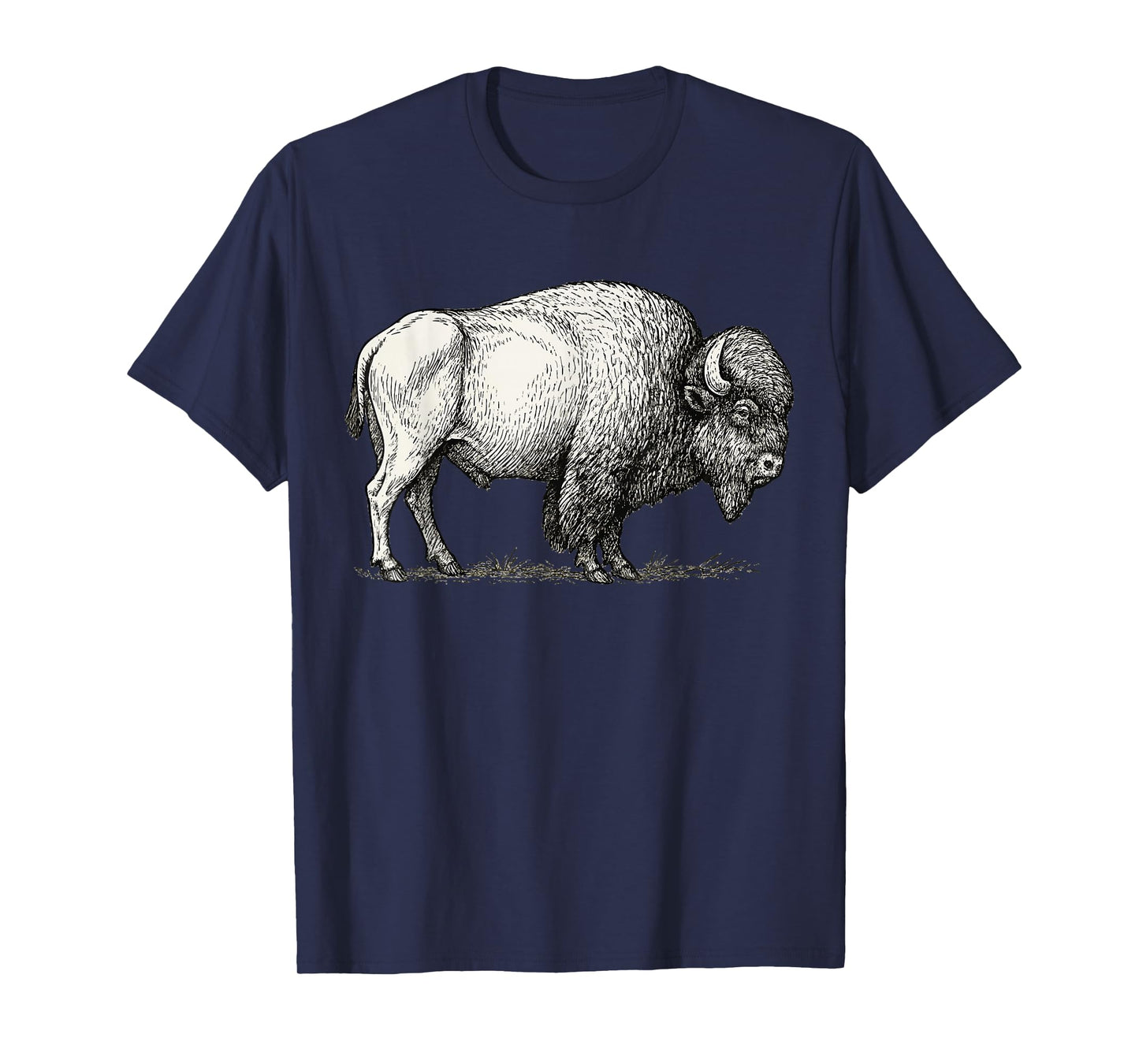 Bison Vintage Retro American Buffalo T-Shirt