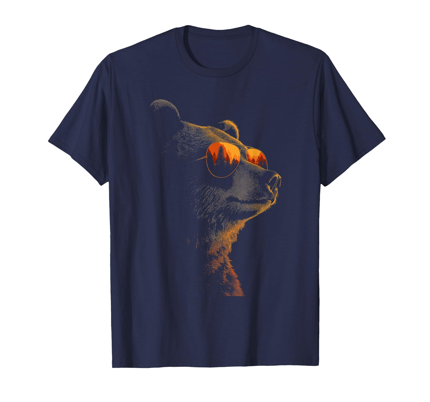 Retro Novelty Men Women Kids Funny Bear T-Shirt