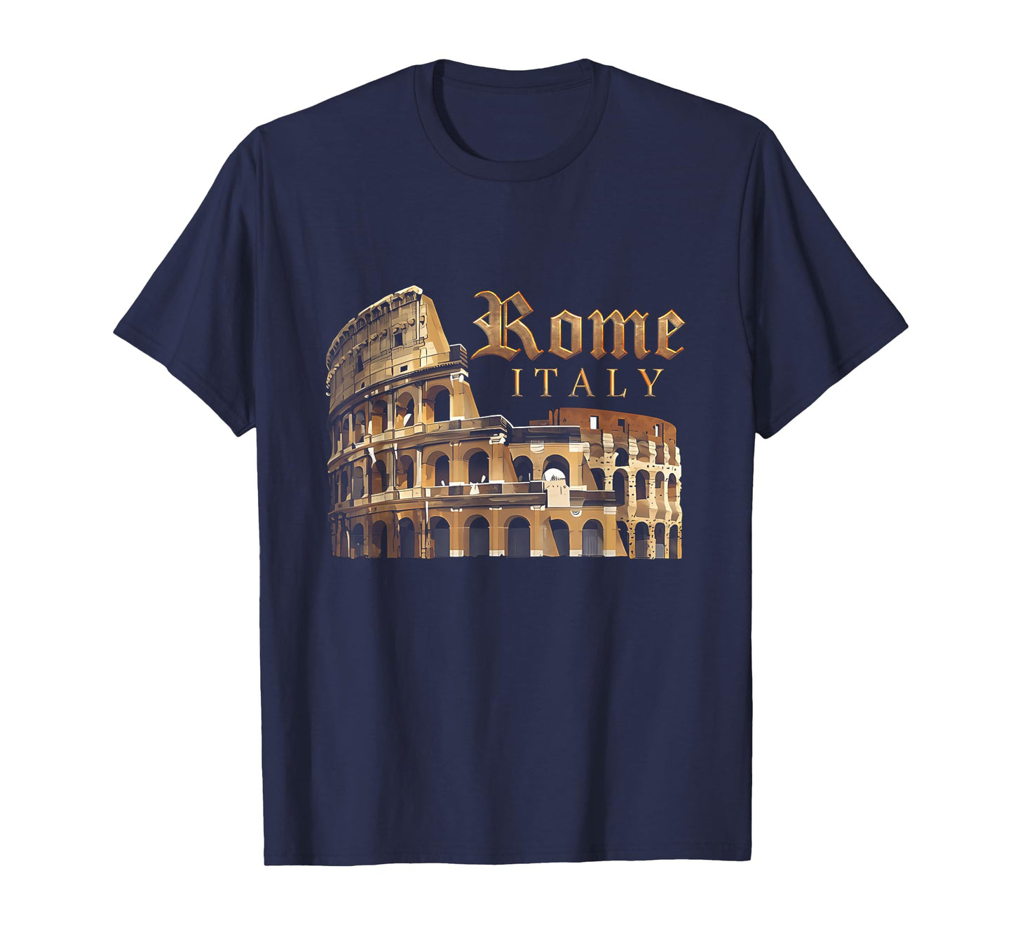 Retro Vintage Roma Italia Colosseum Souvenirs Rome Italy T-Shirt