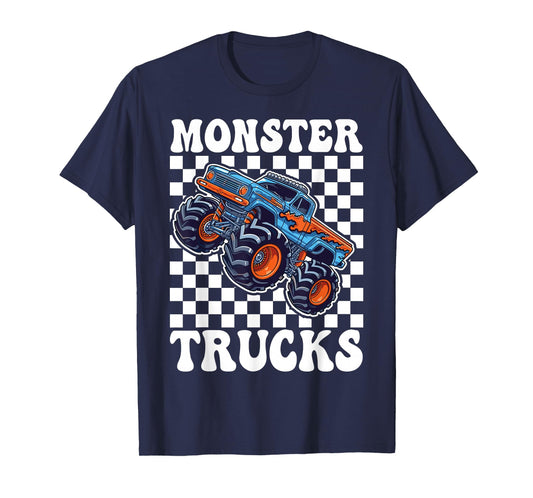 Monster Truck Birthday for Toddlers Youth & Adults T-Shirt