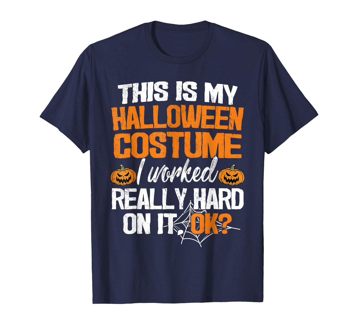Funny Easy This Is My Halloween Costume DIY Last Minute T-Shirt