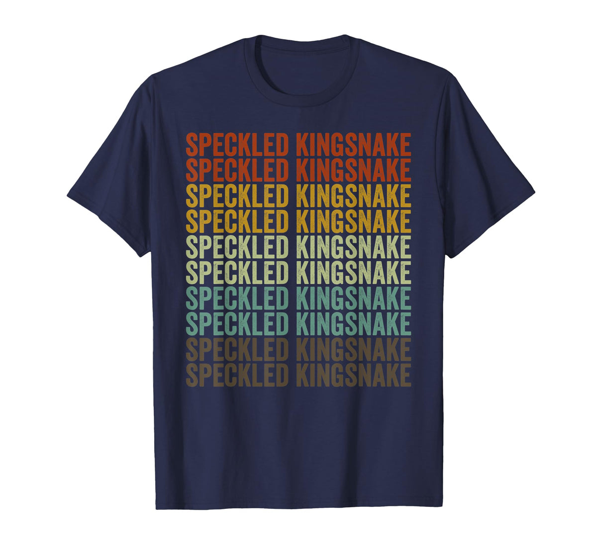 Speckled Kingsnake Retro T-Shirt