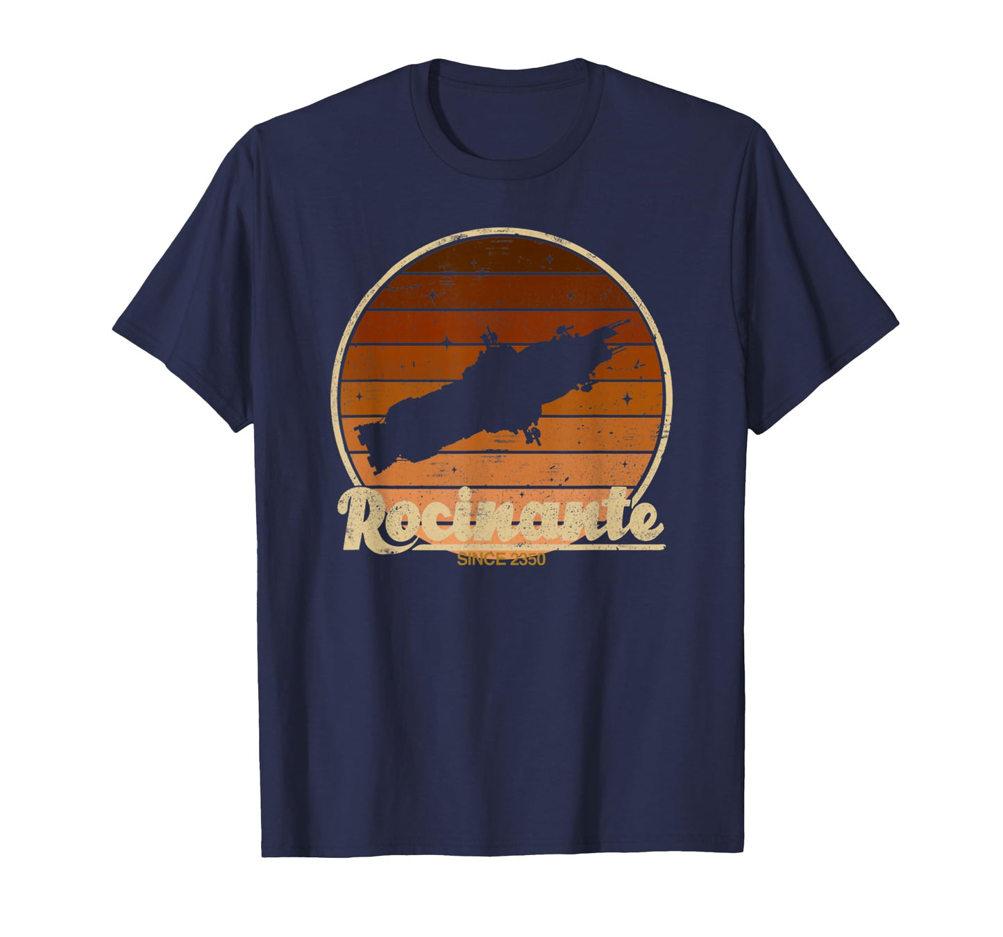 Vintage Retro The Rocinante Orange The Expanse T-Shirt