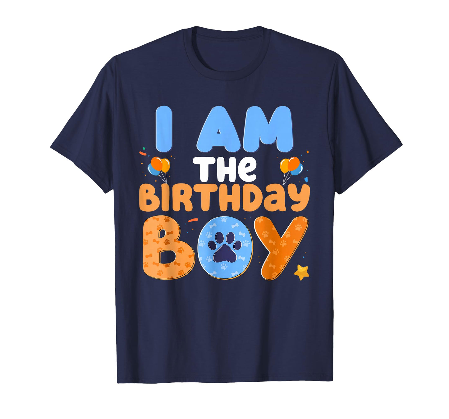 I'm The Birthday Boy Dog Lover Family Matching T-Shirt