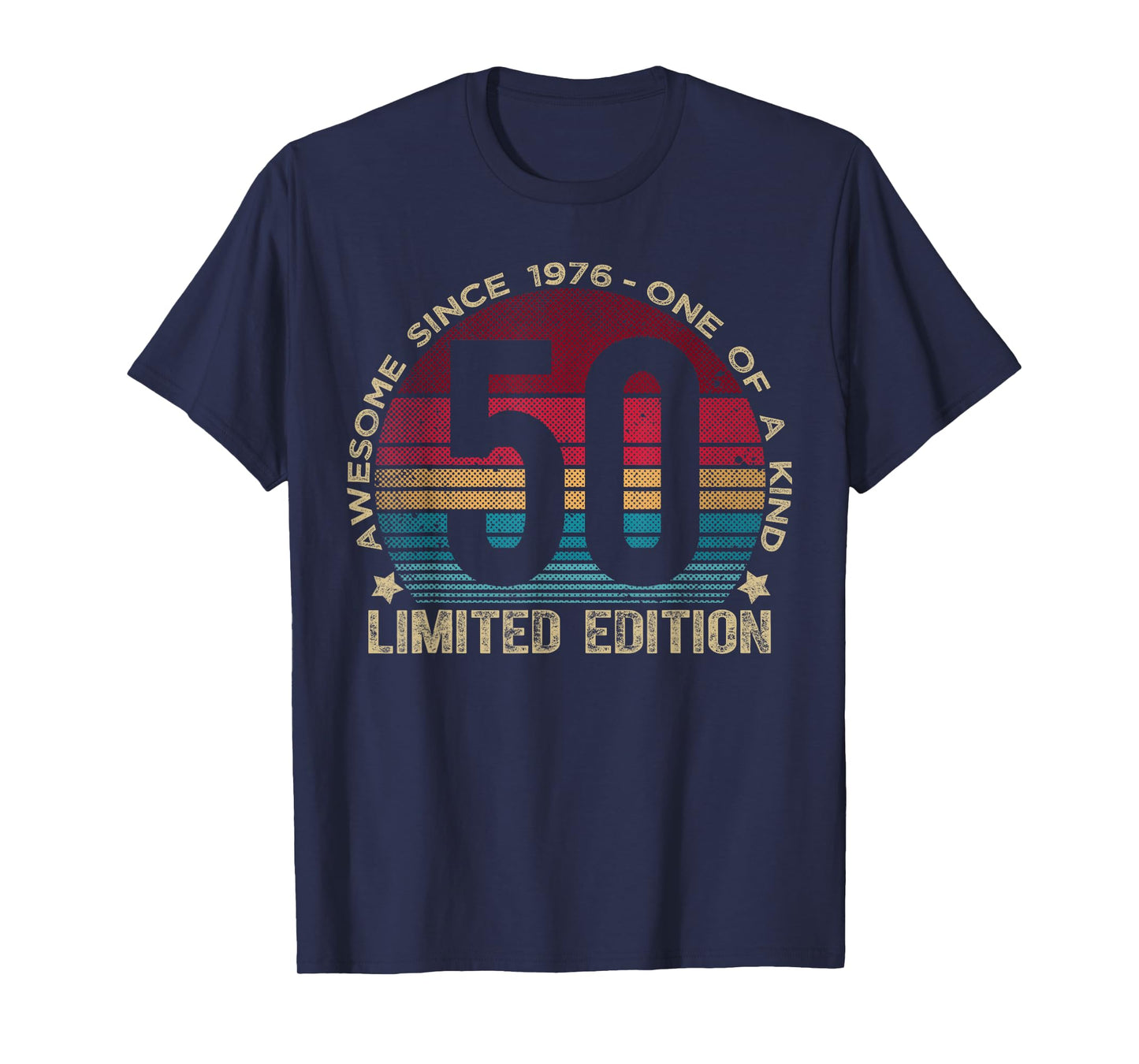 50 Year Old Gifts Vintage 1976 Limited Edition 50th Birthday T-Shirt