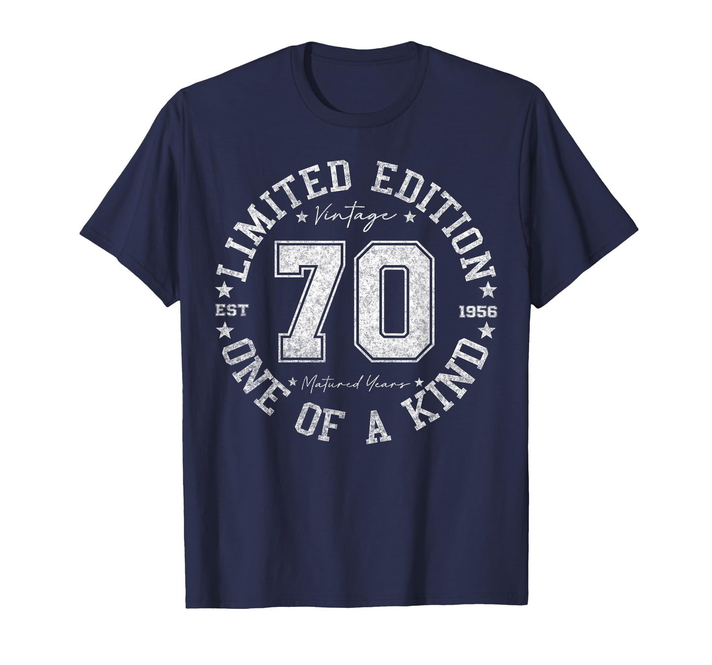 70 Year Old Gifts Vintage 1956 Limited Edition 70th Birthday T-Shirt