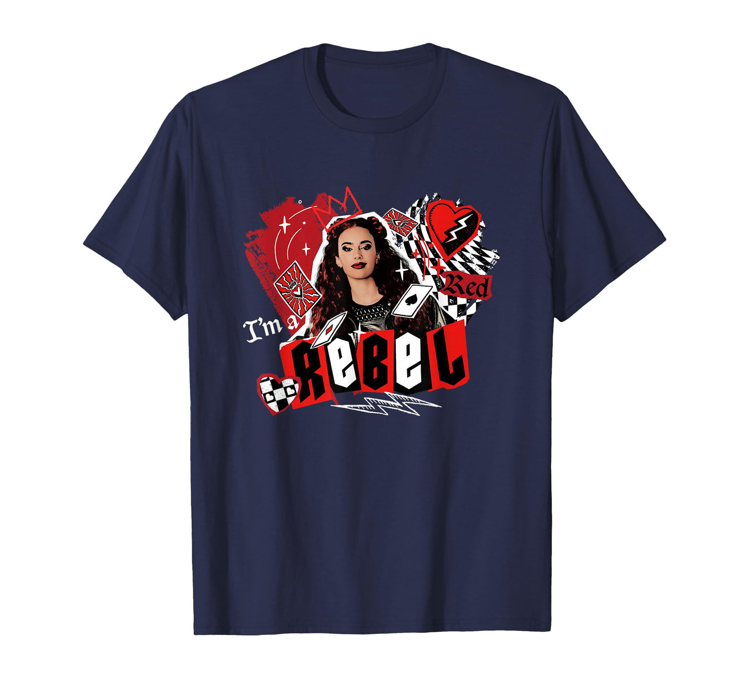 Disney Descendants: The Rise Of Red I'm A Rebel Vintage T-Shirt