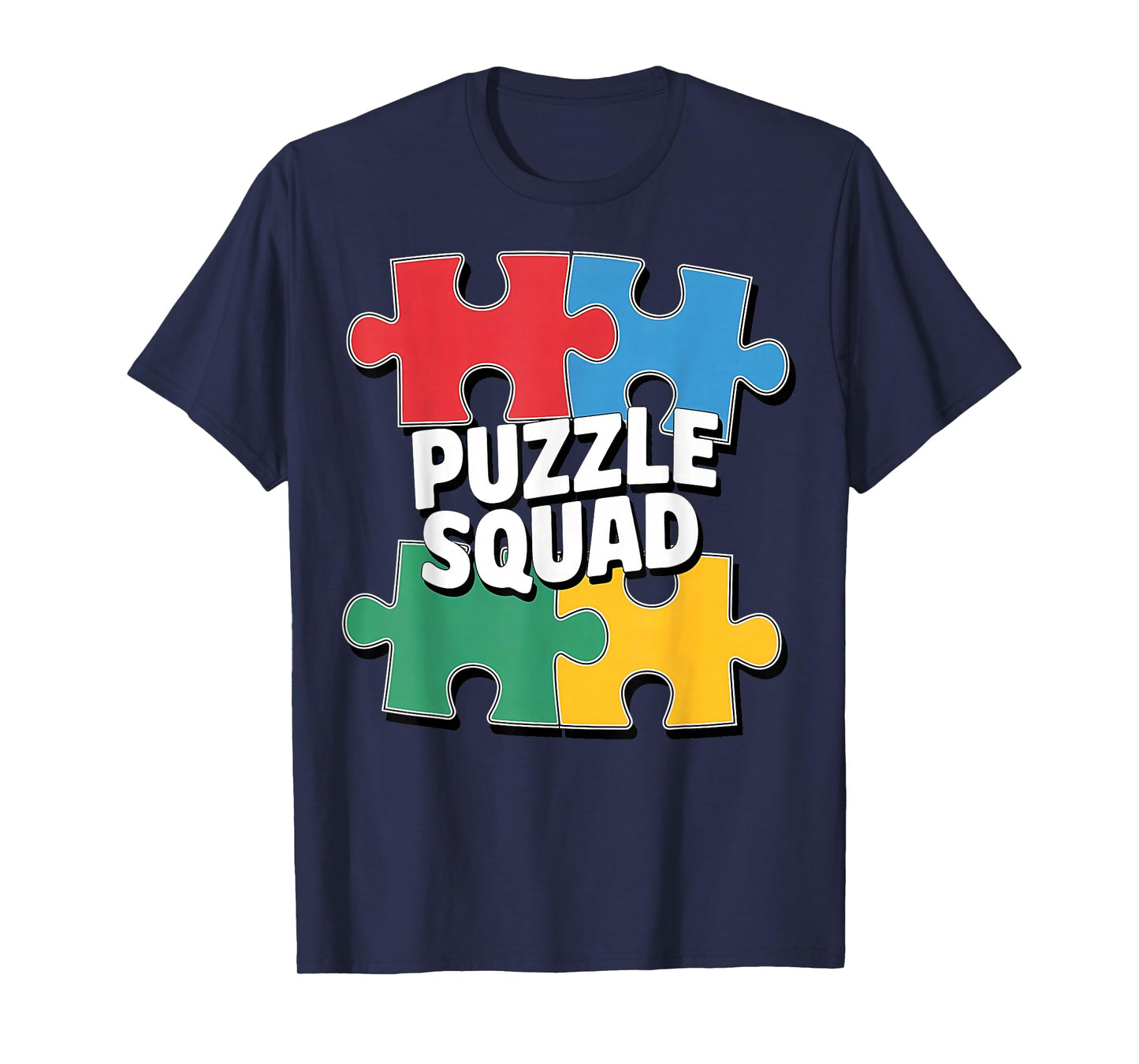 Puzzle Squad Team Family Matching for Jigsaw Hobbyists T-Shirt