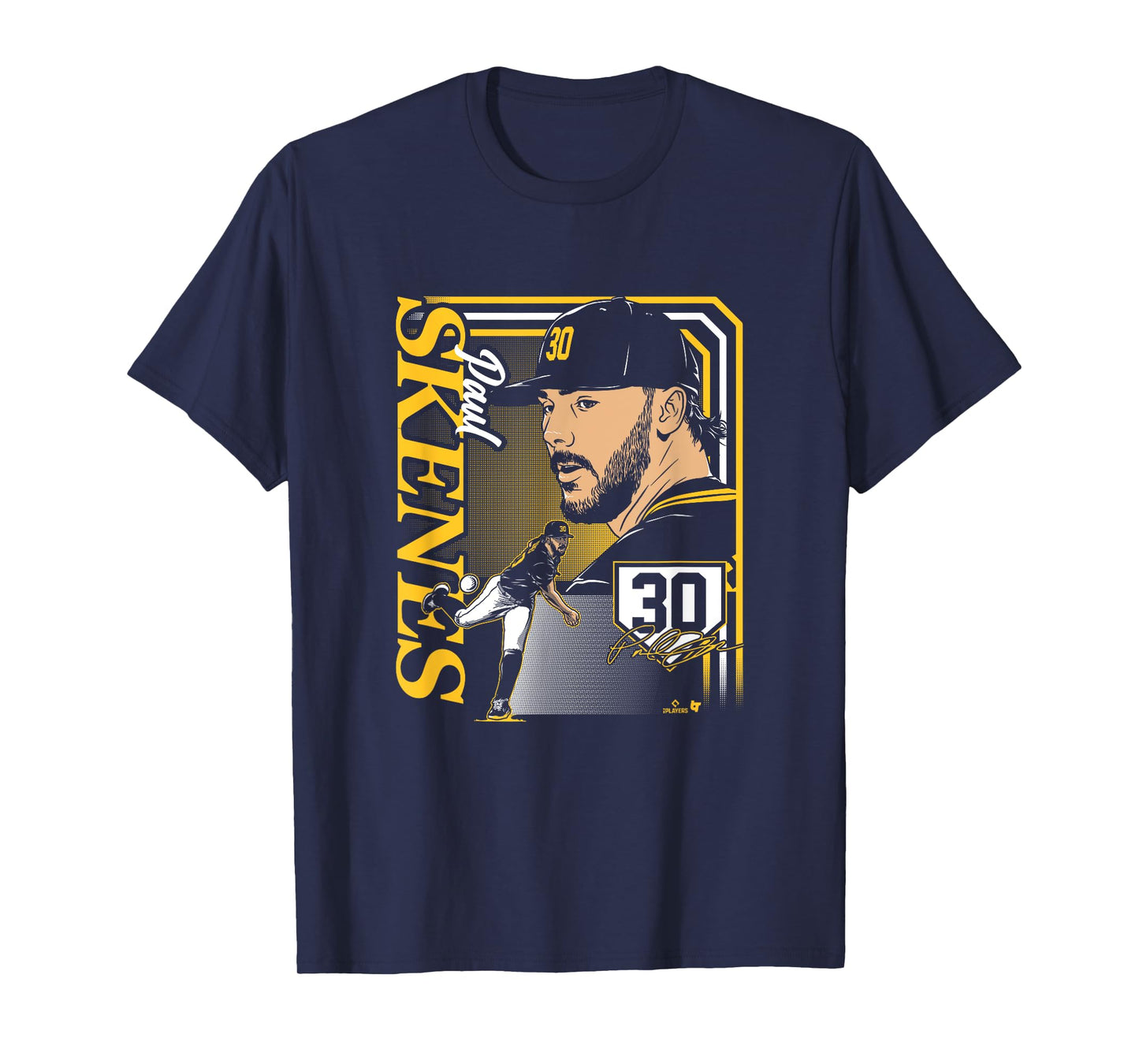 Paul Skenes Collage Frame - Pittsburgh Baseball T-Shirt