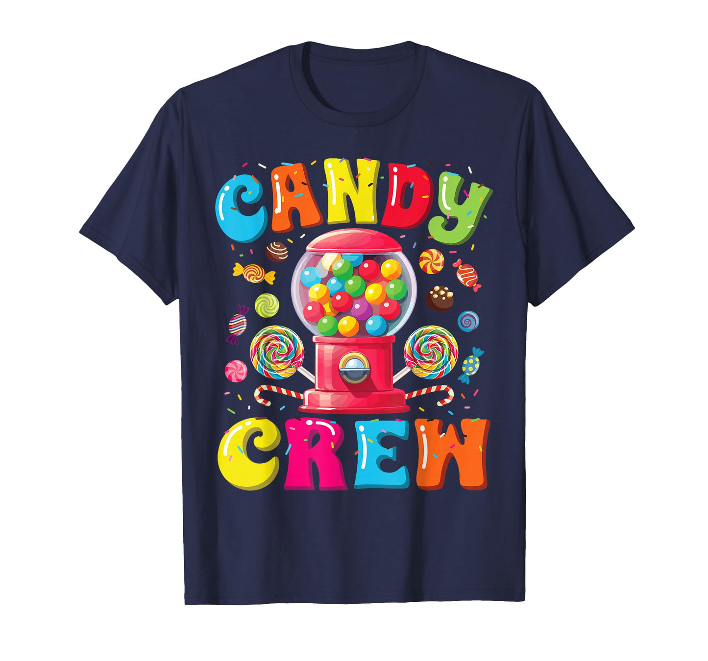Candy Crew Sweetie Candy Squad Halloween Costume T-Shirt
