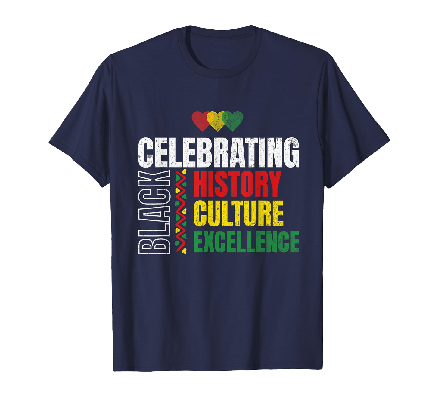 Celebrating Black History Month African Afro T-Shirt