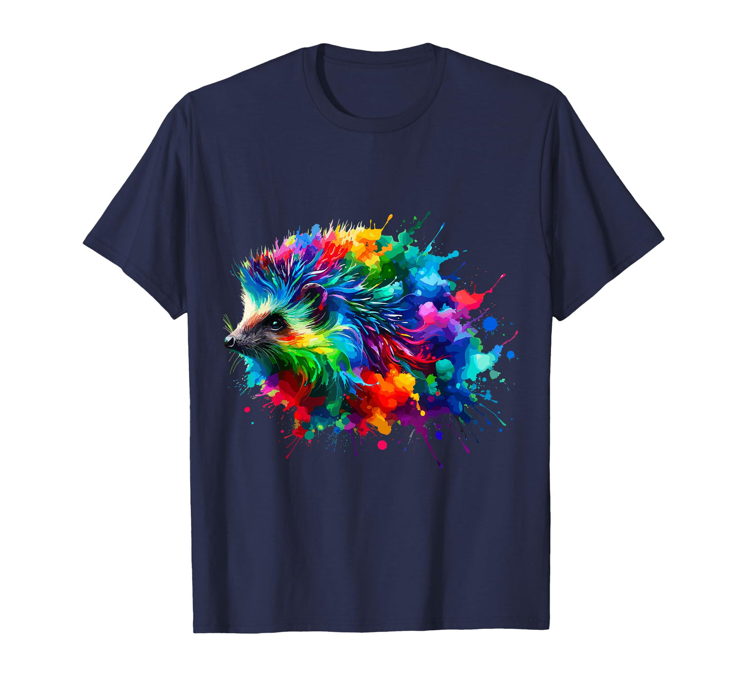 Splash Art Hedgehog Hedgehogs T-Shirt