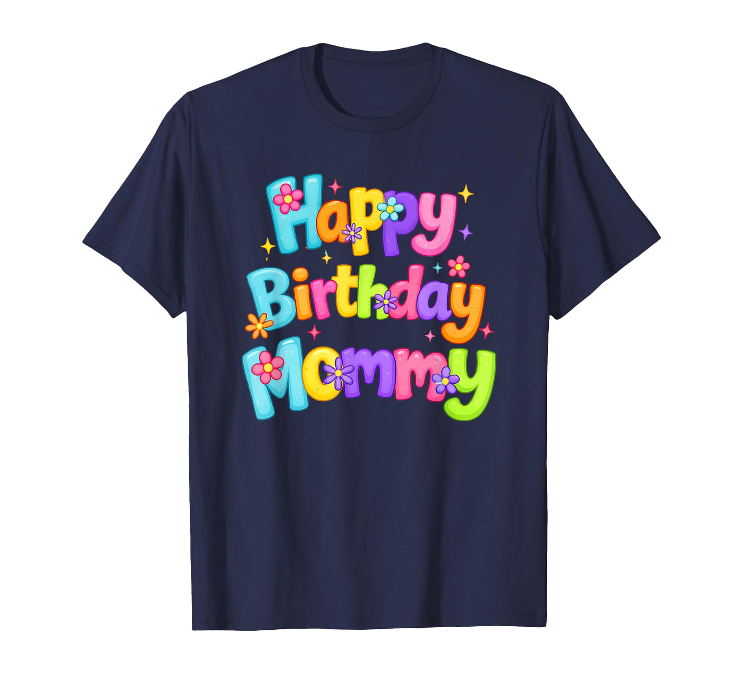 Happy Birthday Mommy Cute Toddler Retro Mom's Birthday Gift T-Shirt