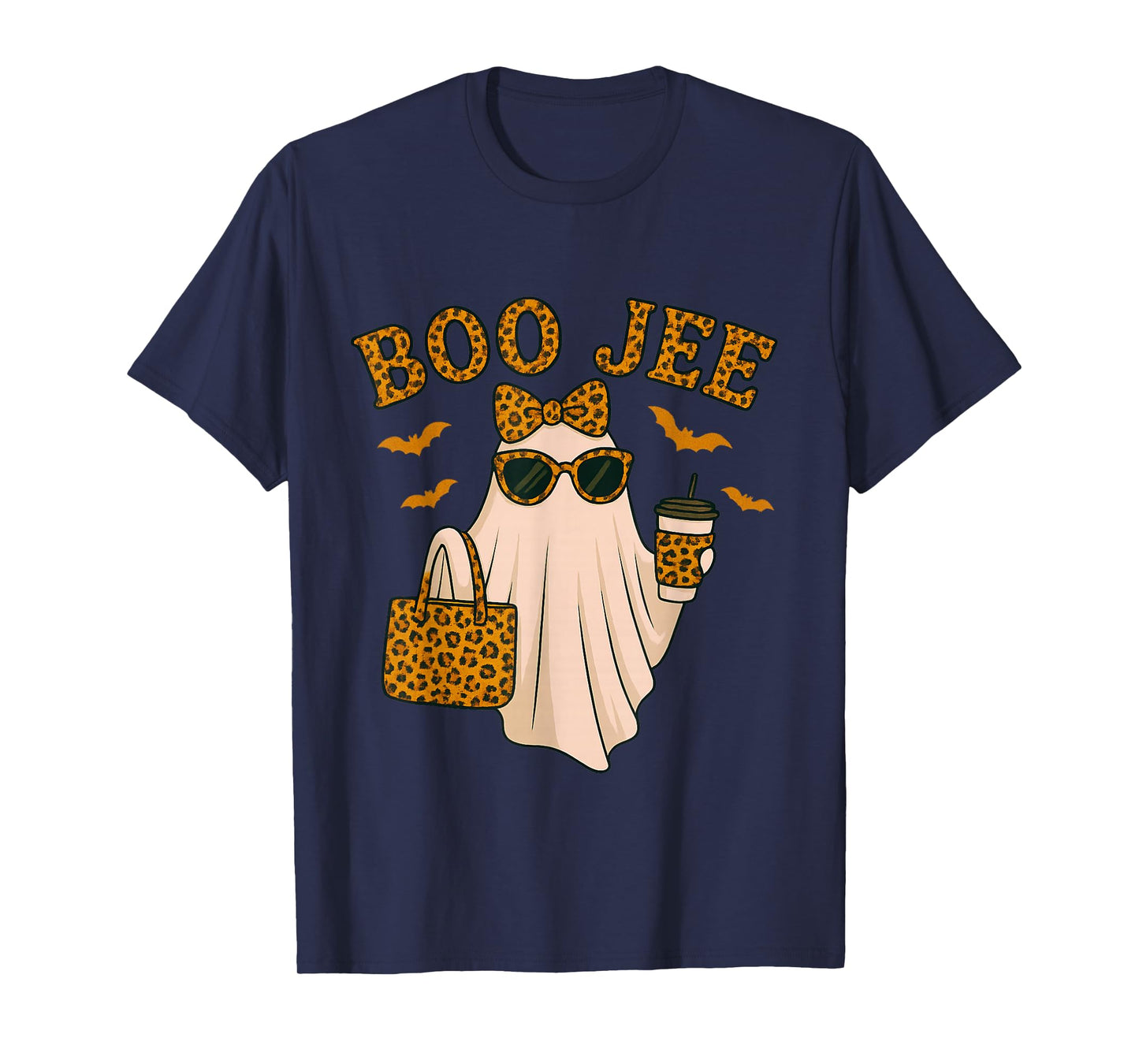 Boo JEE Ghost Shirt Halloween Women Girls Boojee Halloween T-Shirt