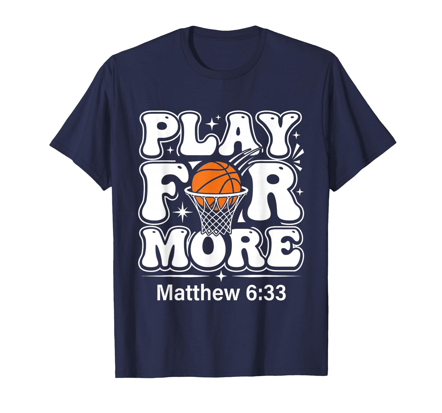 Christian Basketball Jesus Bible Verse Basketball Mom Game T-Shirt
