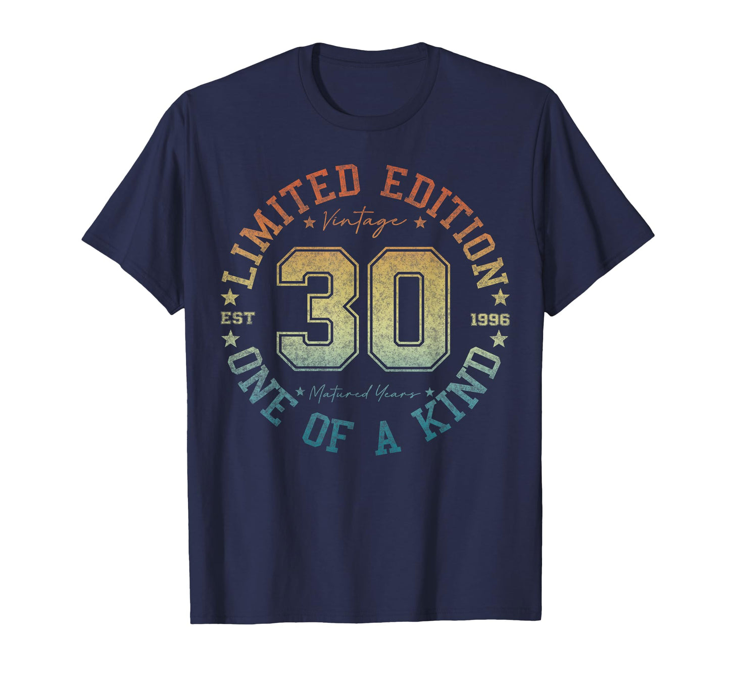 30 Year Old Gifts Vintage 1996 Limited Edition 30th Birthday T-Shirt