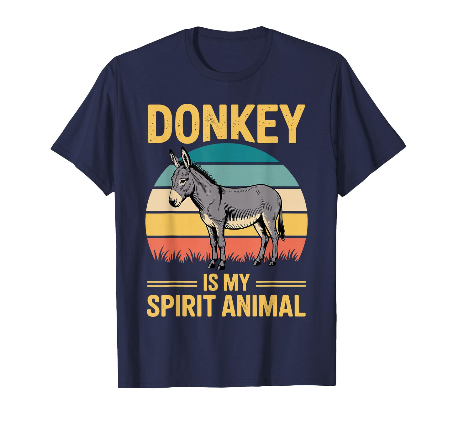 Cute Donkey Design for Men Women Pet Animal Donkey Lovers T-Shirt